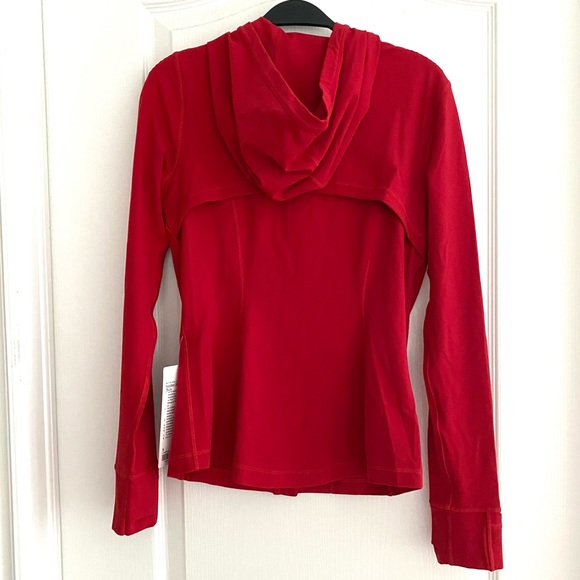 Lululemon Lunar New Year Hooded Define Jacket *Nulu Dark Red LNY Size Sz 8 - Picture 9 of 12
